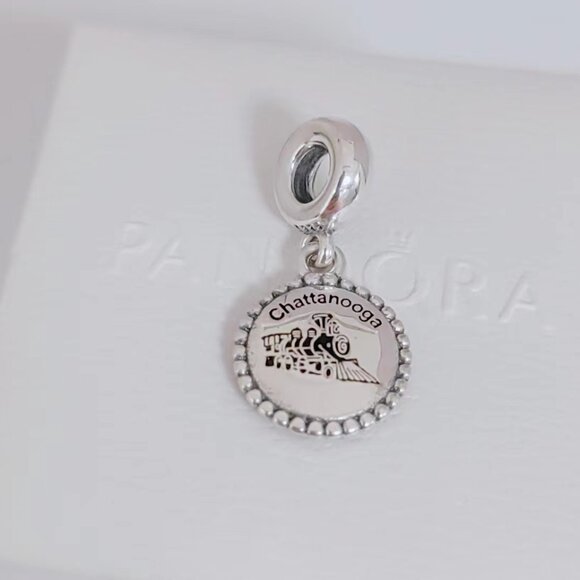 Pandora Chattanooga Exclusive Travel Dangle trolleylike Incline Railway Charm - Picture 3 of 6